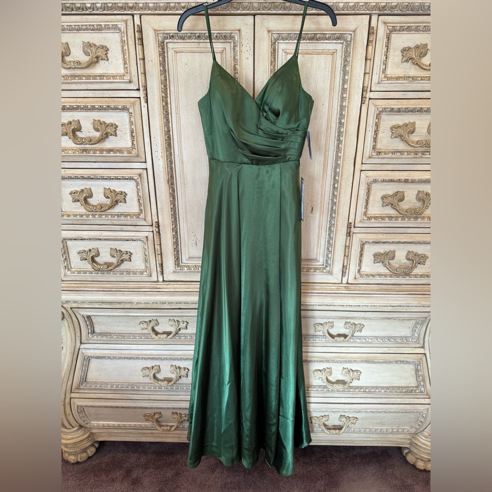 Morgan green dress